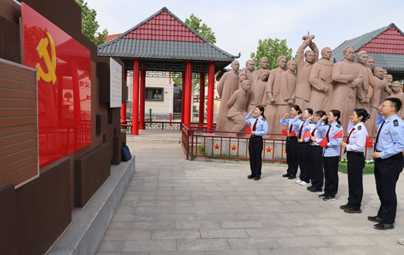 第三税务分局：不忘来时路 奋进新征程