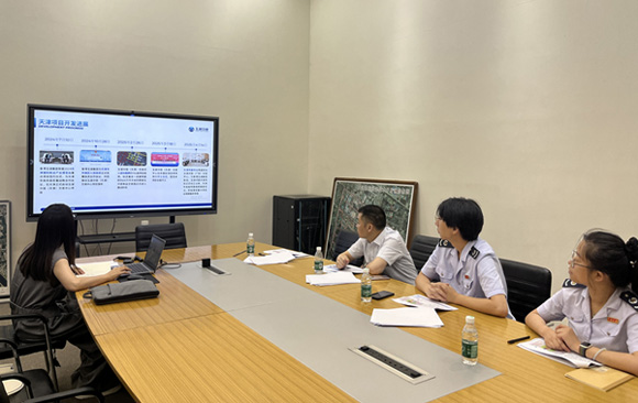 东丽区税务局助力区重点工程项目合规落地